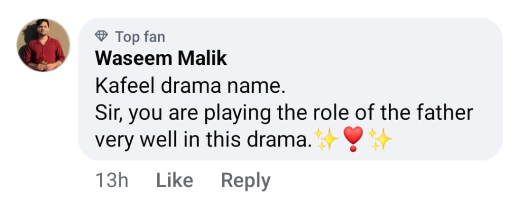 Kashif Mehmood Receives Fans’ Praise For Kafeel