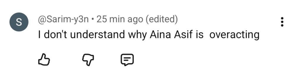 Aina Asif’s Drama Maa Draws Backlash