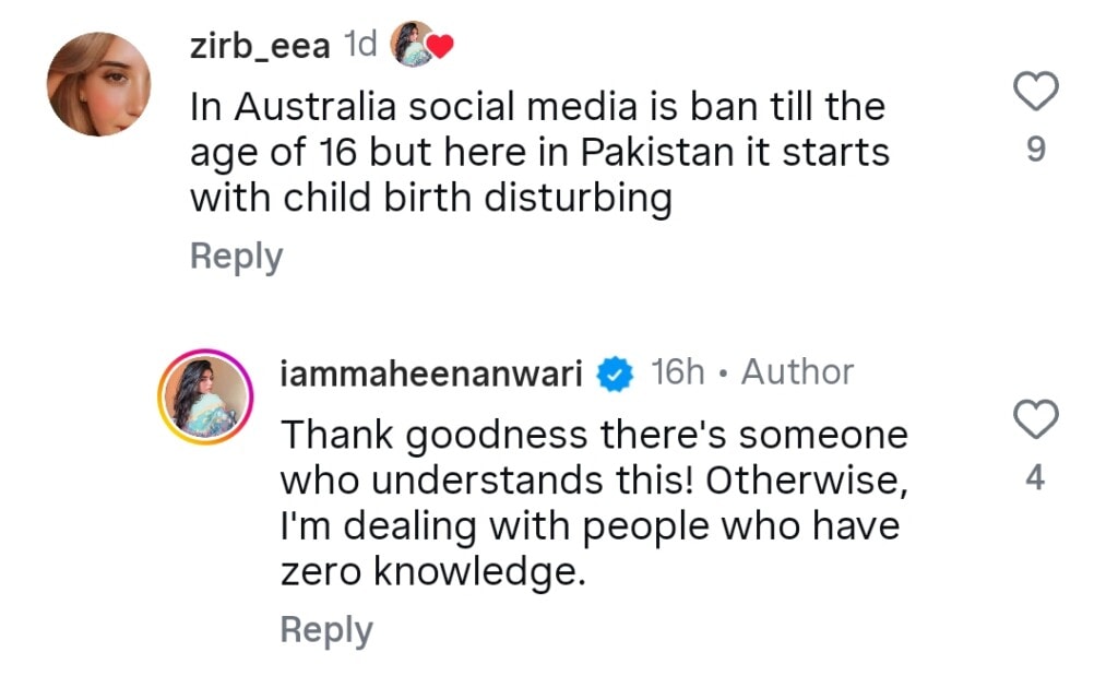 Renowned Psychologist Calls Out Fiza Ali For Using Daughter for Views