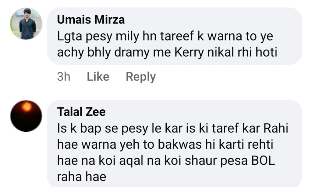 Viewers Mock Nadia Khan for Praising Zaviyar Nauman’s Acting