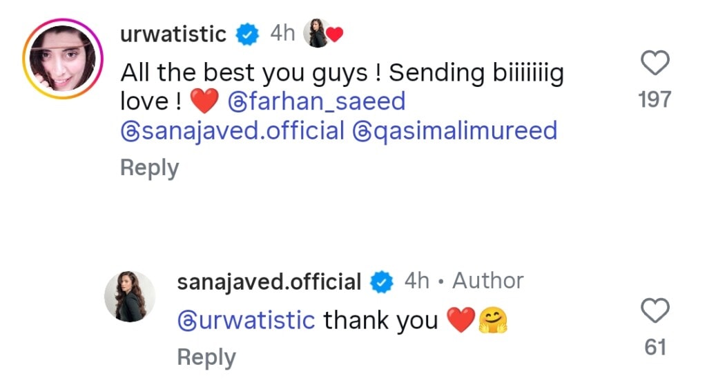 Sana Javed Upcoming Drama Details