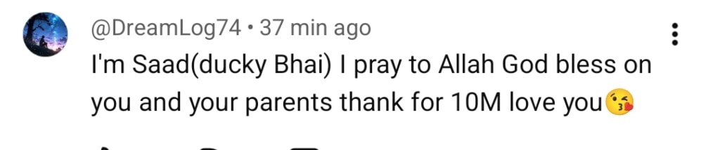 Ducky Bhai Hits 10 Million Subscribers