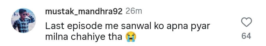 Sanwal Yaar Piya Last Episode Public Reaction