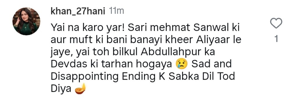 Sanwal Yaar Piya Last Episode Public Reaction