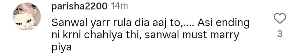 Sanwal Yaar Piya Last Episode Public Reaction