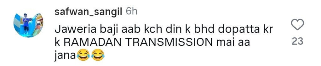 Javeria Saud’s Bold outfit at At PFW London Upsets Fans