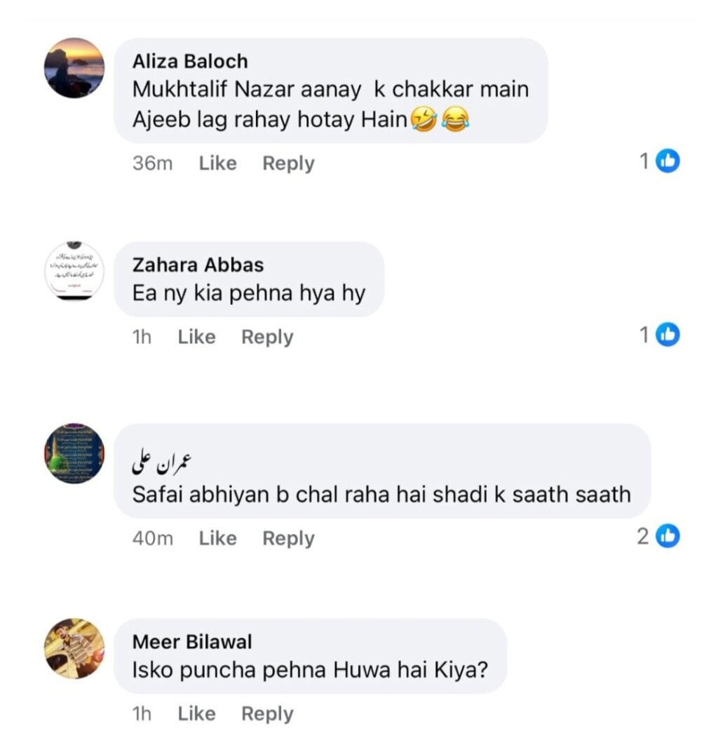 Sabeena Syed’s Wedding Dress & Look Heavily Trolled