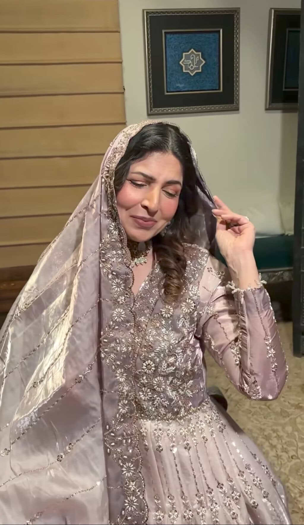 Shagufta Ejaz Modelling In Festive Look Draws Criticism