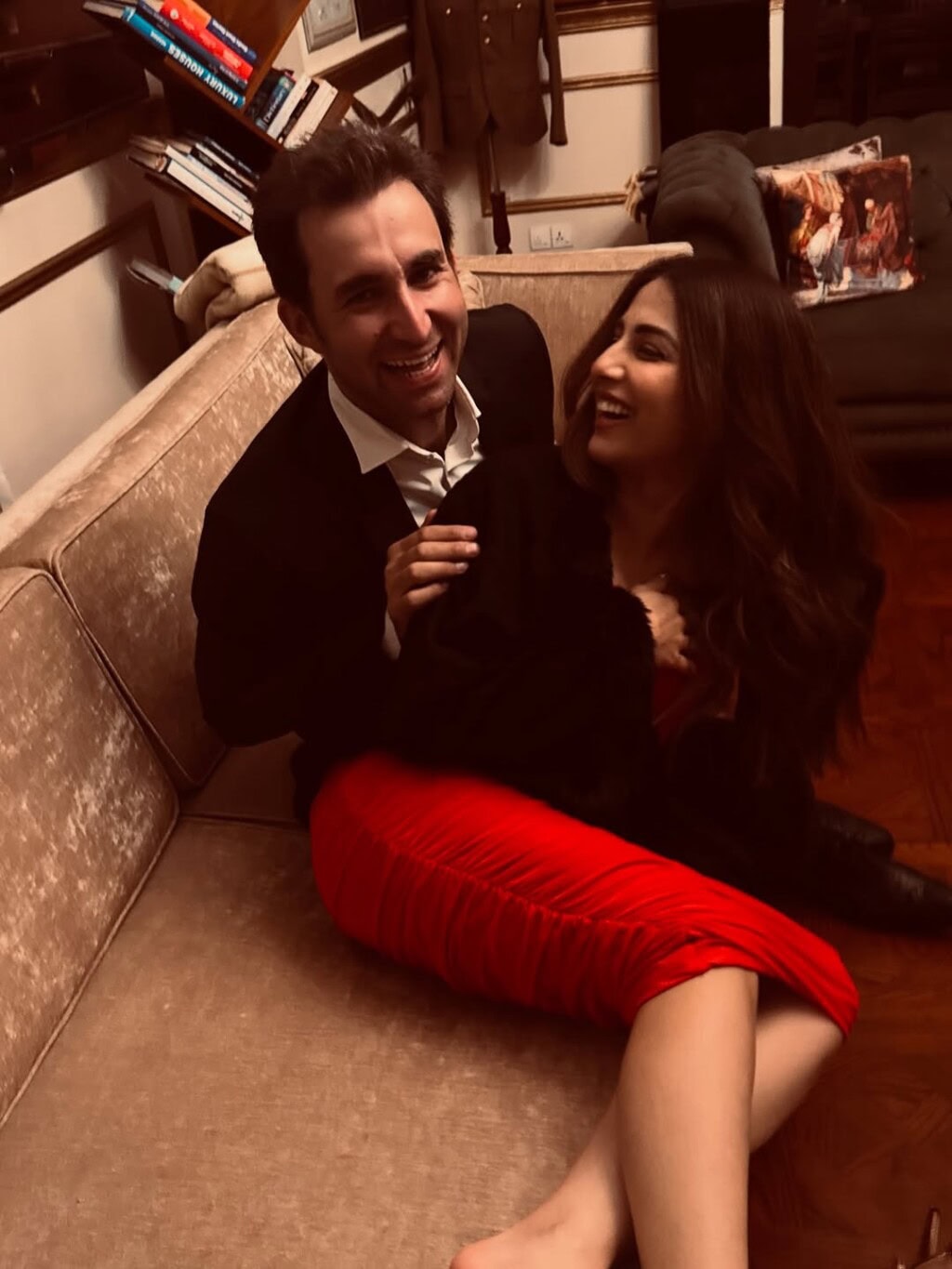 Ushna Shah’s Romantic Pictures with Husband Spark Debate