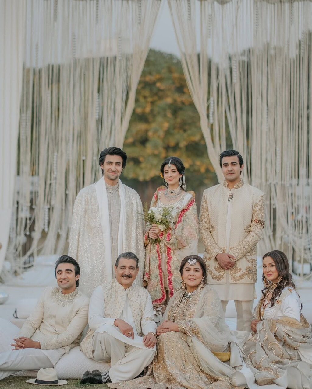 Khaqan Shahnawaz & Sabeena Saeed Nikah Photoshoot