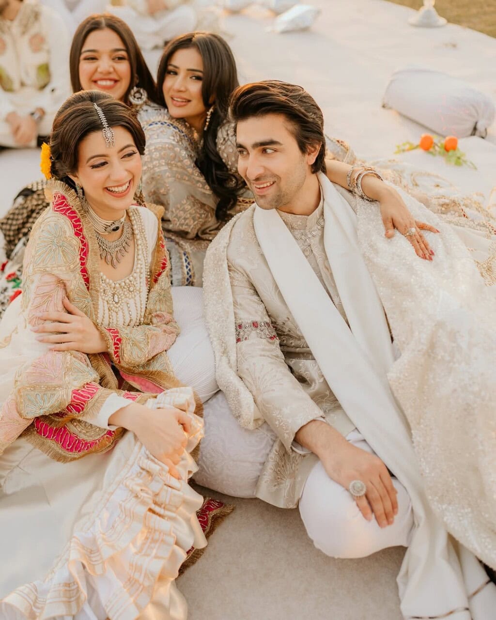 Khaqan Shahnawaz & Sabeena Saeed Nikah Photoshoot