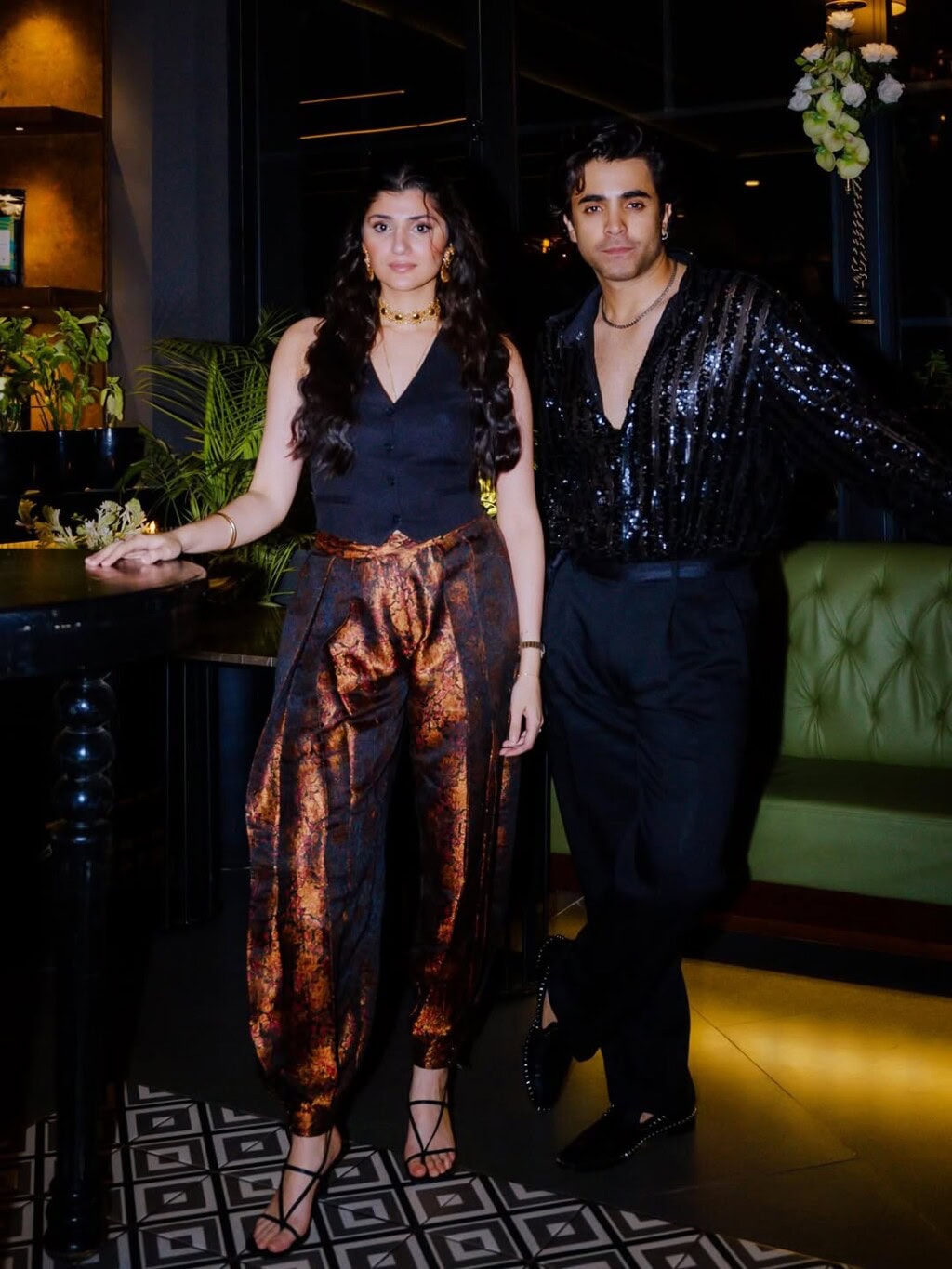 Mahira Khan & Ahad Raza Mir Spotted At Event in Karachi