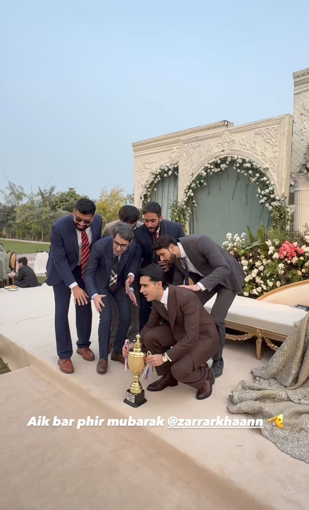 Zarrar Khan Walima Pictures & Videos