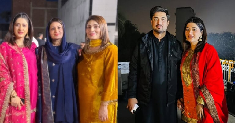Iqrar Ul Hassan’s Three Wives Celebrate Basant Together