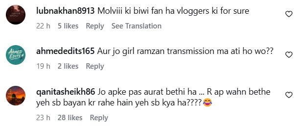 Maulana Terms Family Vlogging More Obscene Than Dramas