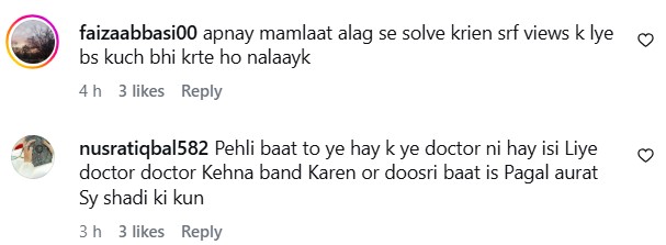 Haris Khokhar Hits Back At Wife Dr Nabiha Ali Khan