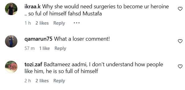 Fahad Mustafa’s Mocking Jibe At Atiqa Odho