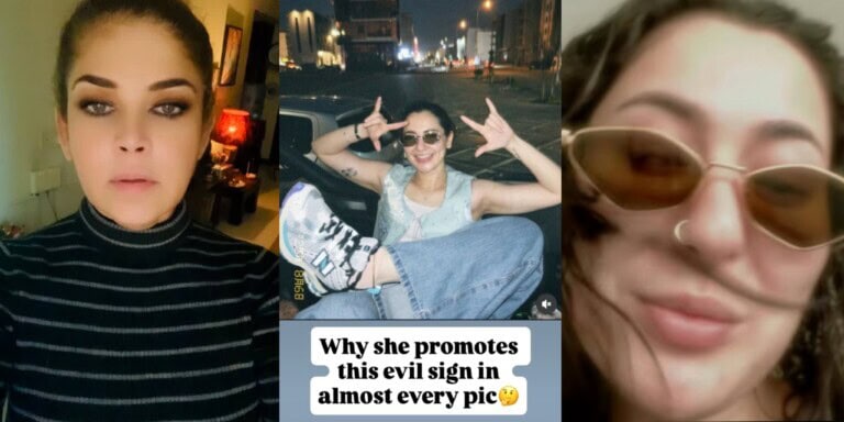 Hania Aamir Responds To Illuminati Allegations
