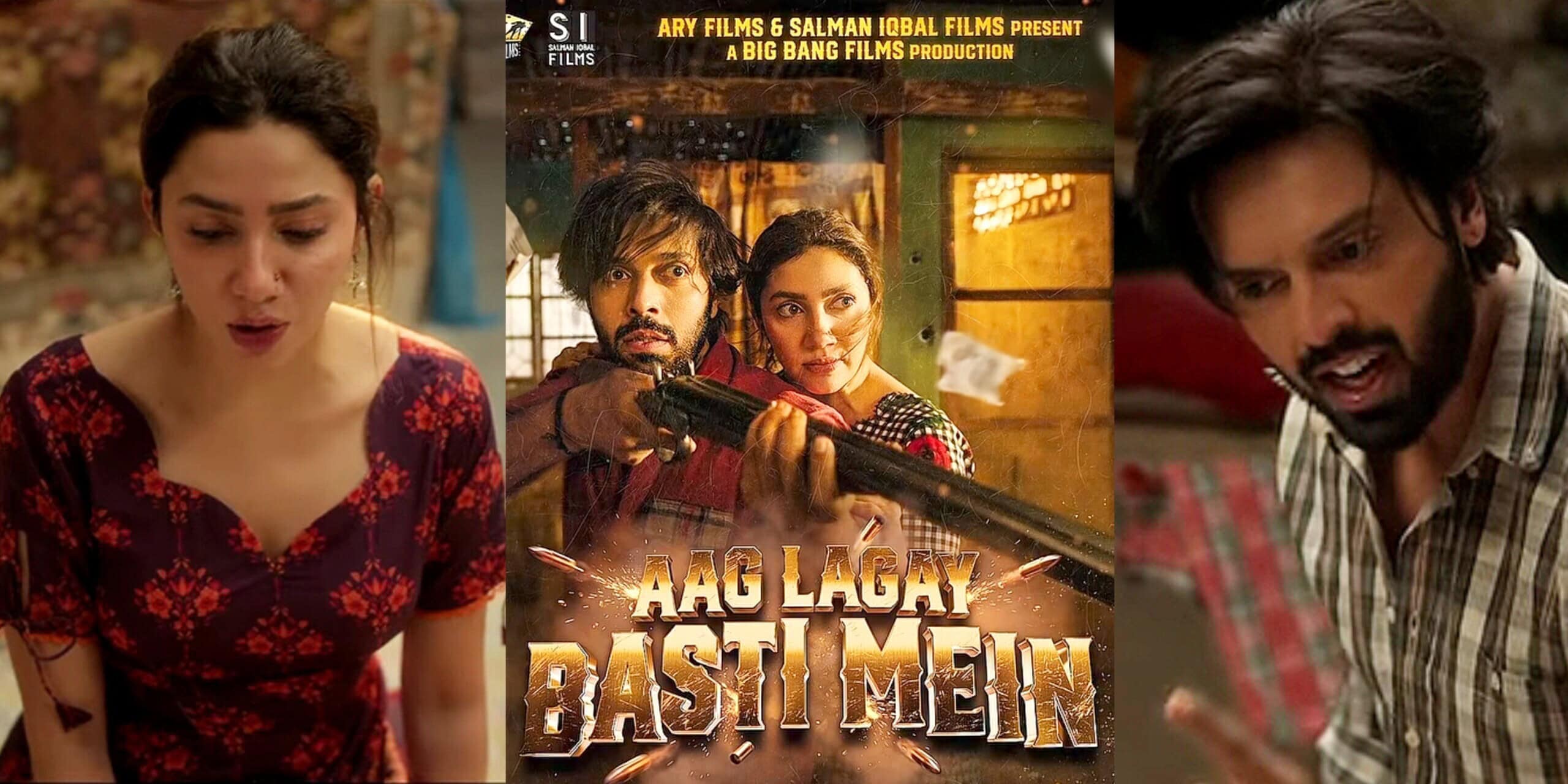 Mahira Khan & Fahad Mustafa’s Aag Lagay Basti Mein Trailer Out