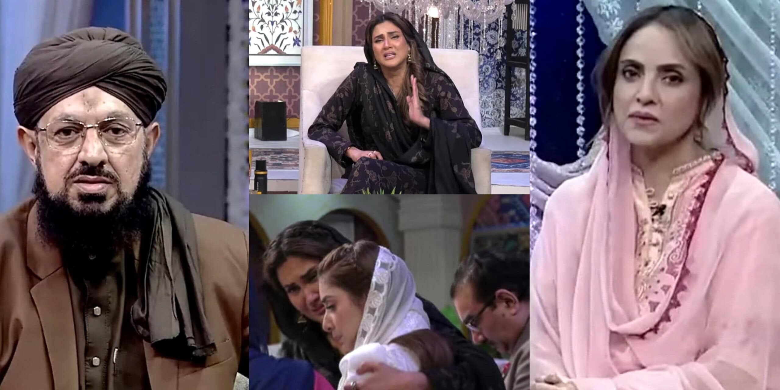 Nadia Khan & Team On Fiza Ali’s Drama in Ramzan Transmission
