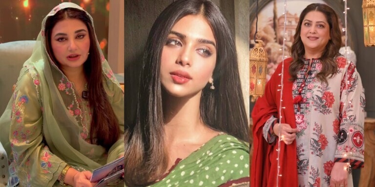 Sonya Hussyn Slams Celebrities’ Disgraceful Behavior During Ramzan