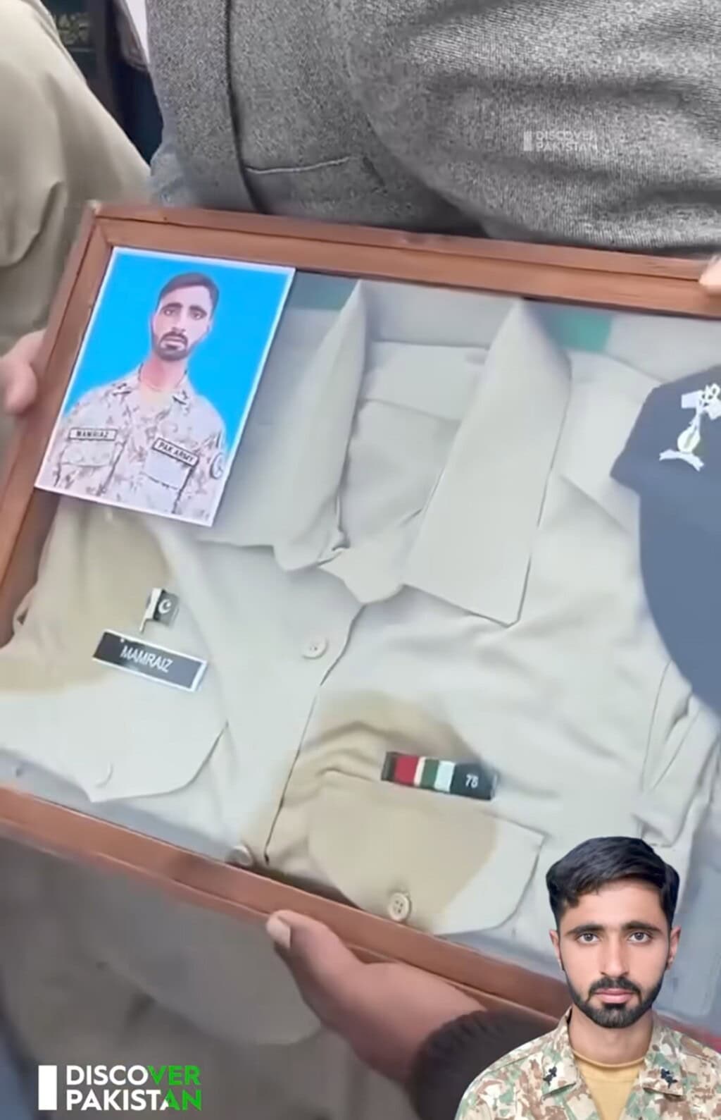 Heartbreaking Moment as Army Martyr’s Father Faints Receiving Son’s Belongings
