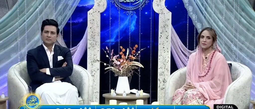 Nadia Khan & Team On Fiza Ali’s Drama in Ramzan Transmission