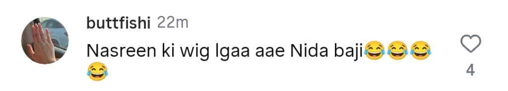 Nida Yasir’s Wig Draws Attention Online
