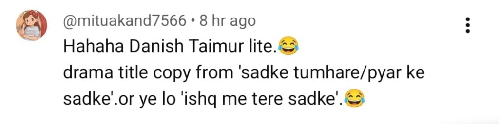 Is Muneeb Butt Copying Danish Taimoor