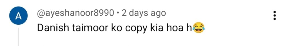 Is Muneeb Butt Copying Danish Taimoor