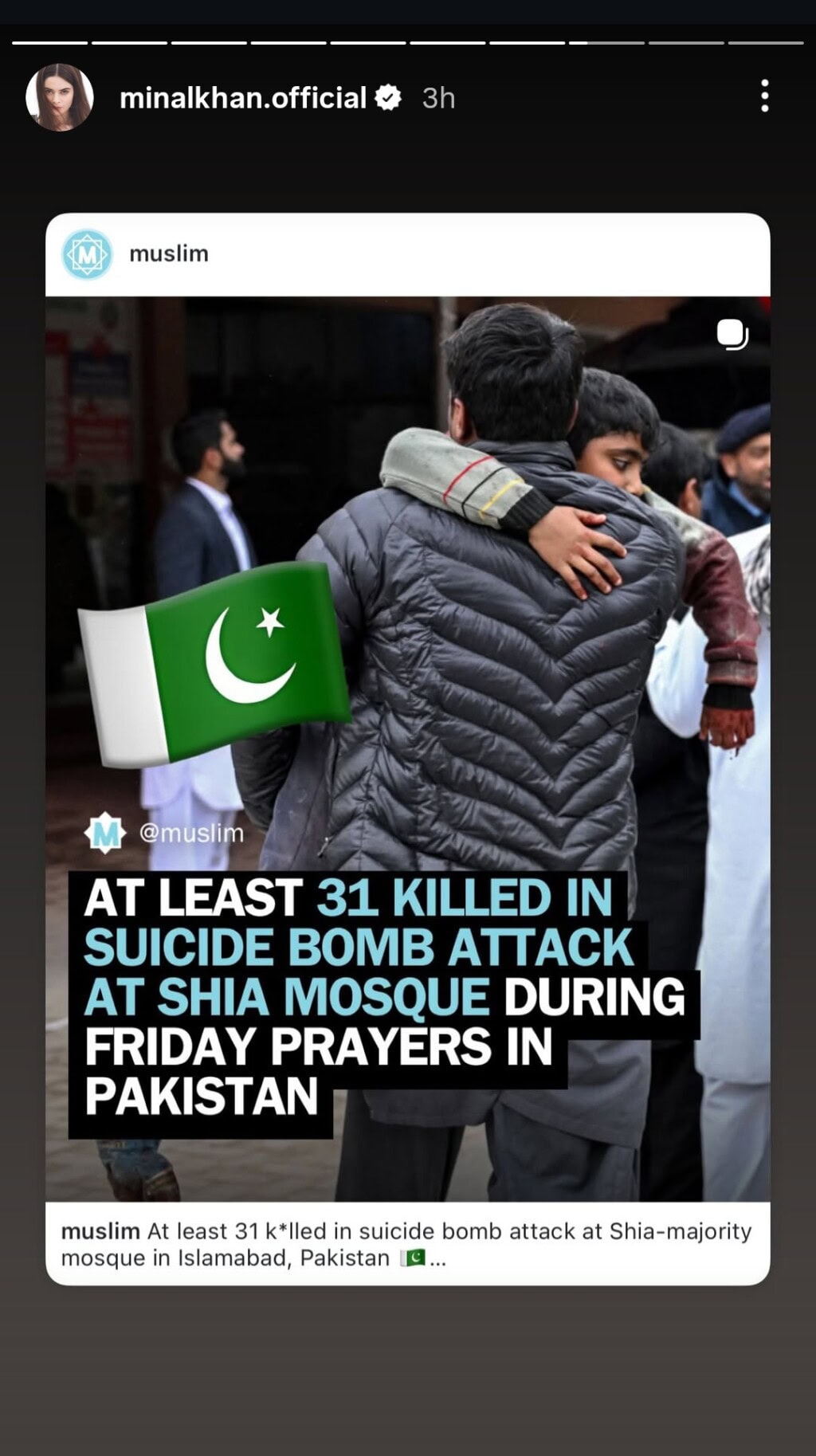 Pakistani Celebrities Grieve Imam Bargah Blast in Islamabad