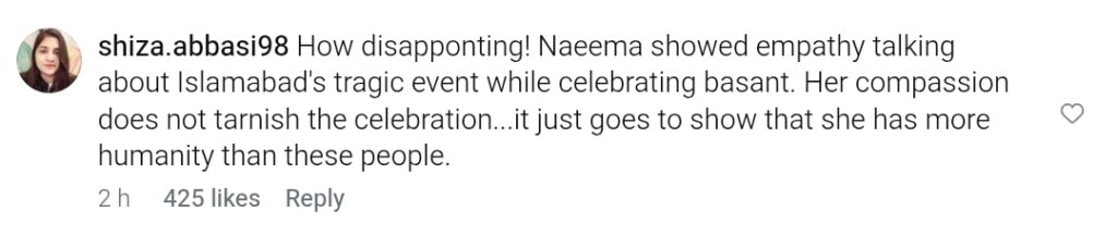 Naeema Butt Pulled Off-Air After Mentioning Islamabad Tragedy