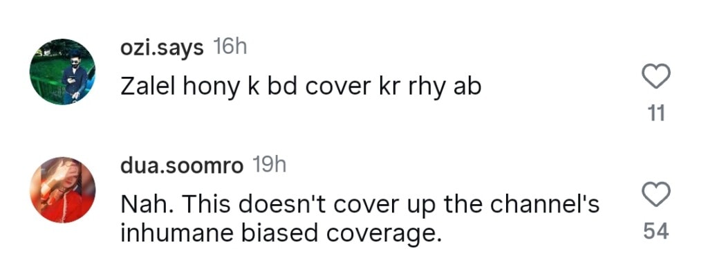 Geo Anchors Face Backlash Over Cover Up Amid Naeema Butt Issue