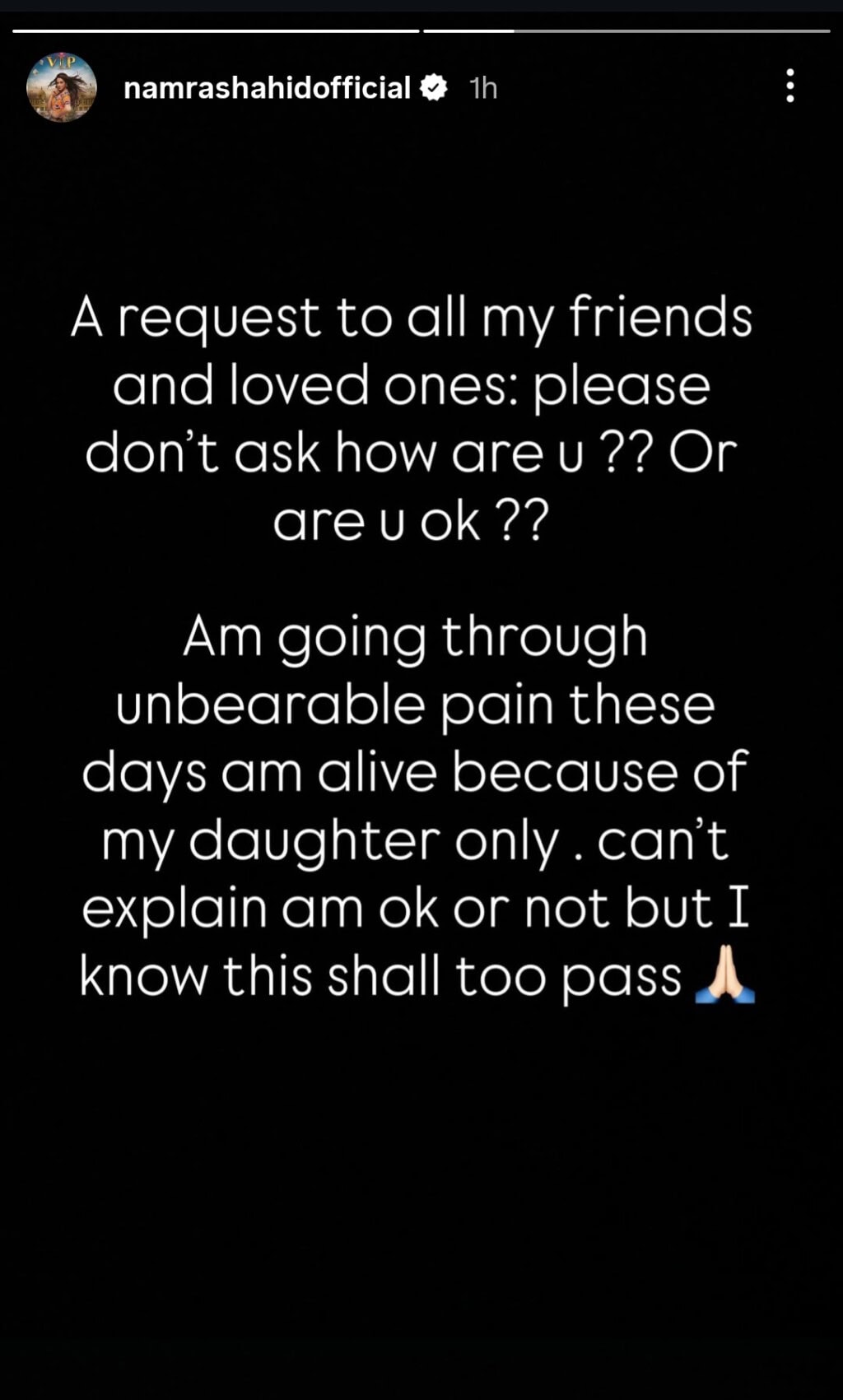 Namra Shahid’s Painful Confession after Losing her Mother
