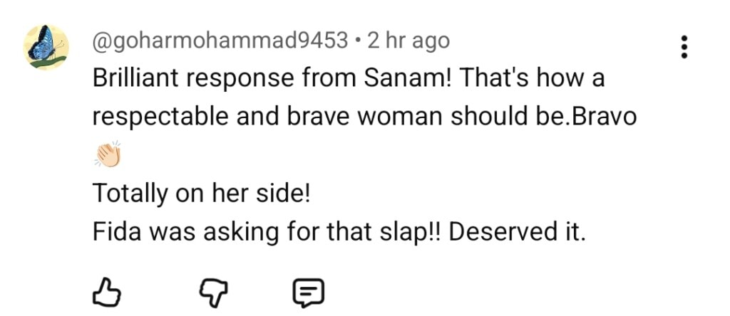 Sharpasand Episode 37 – Viewers React to Sanam Slapping Fida