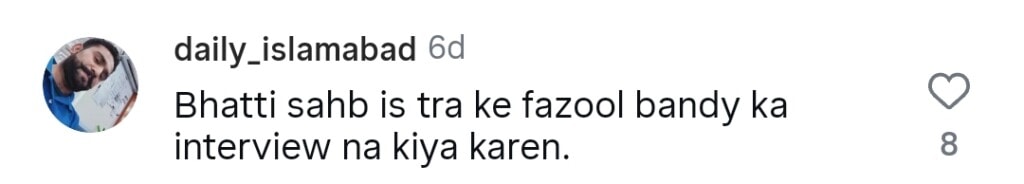 Kamran Shahid Calls Out Irshad Bhatti’s Second Marriage Decision