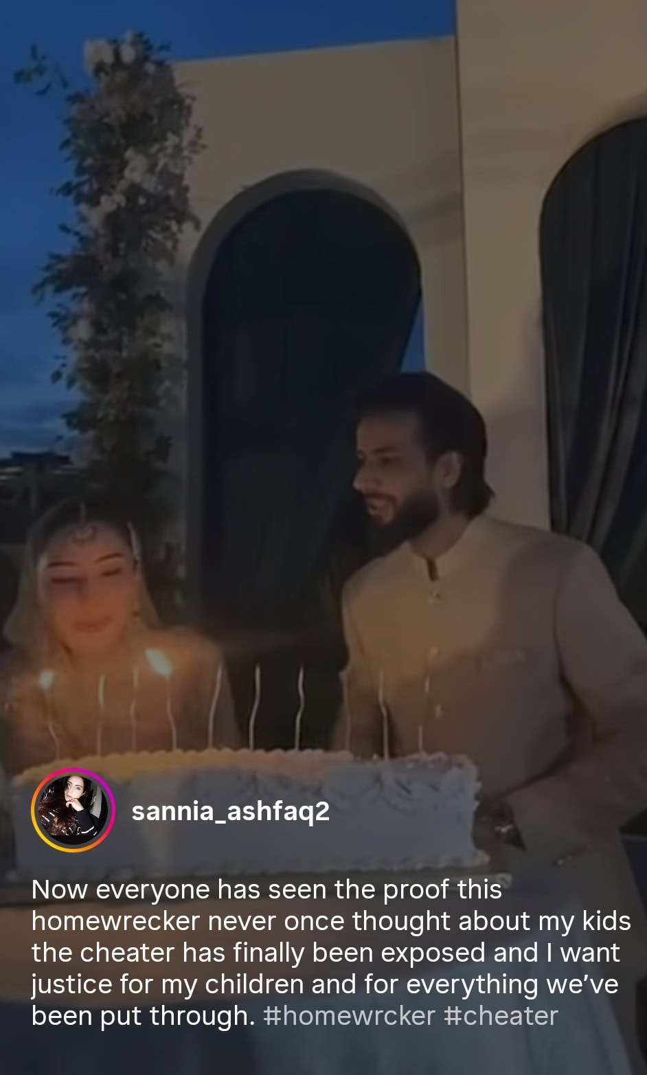 Sannia Asfaq Shares Imad Wasim’s Second Marriage Video