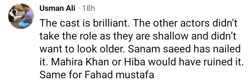 Sanam Saeed & Emmad Irfani Were Not The First Choice in Kafeel