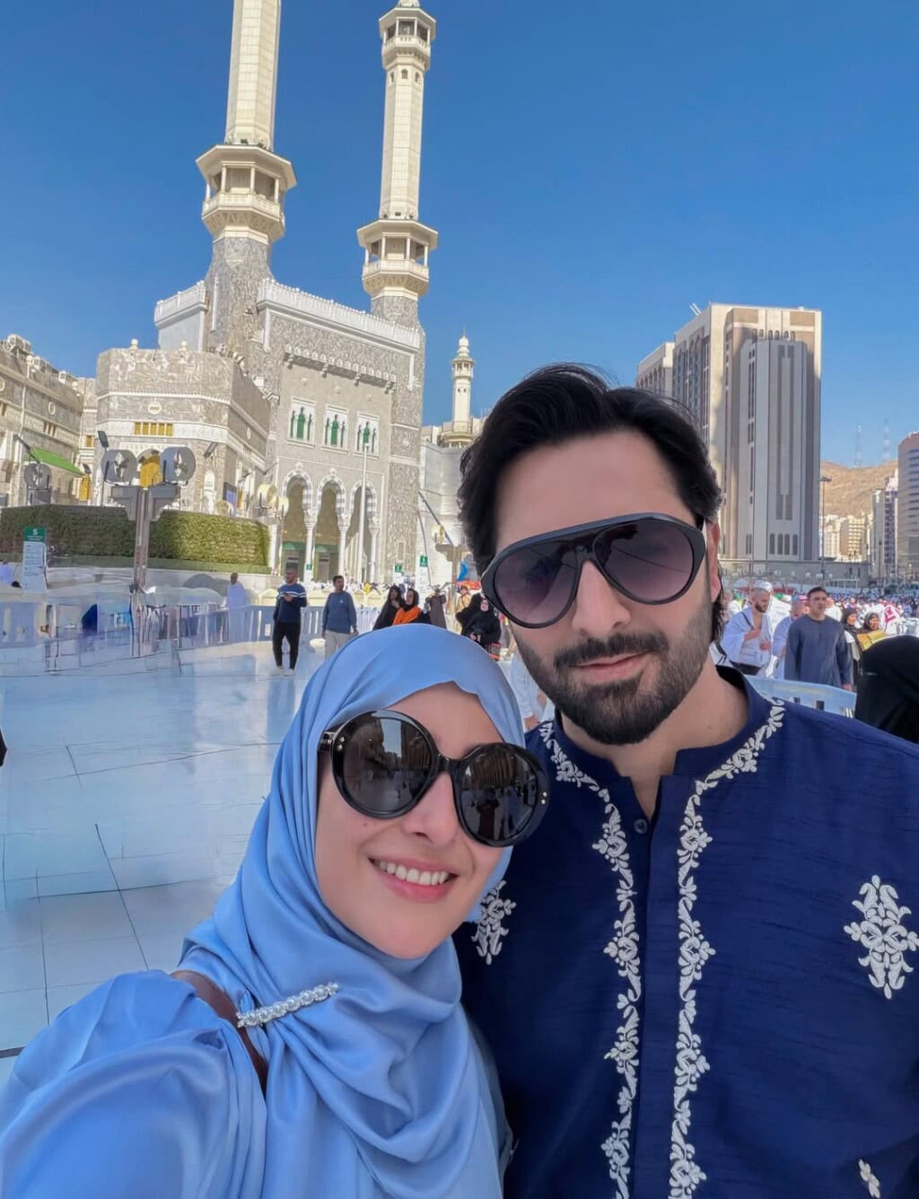 Ayeza Khan & Danish Taimoor Ramadan Celebration In Makkah Ayeza Khan & Danish Taimoor Ramadan Celebration In Makkah