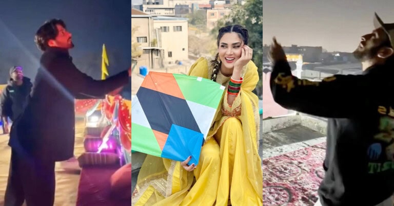 Pakistani Stars Celebrate Basant In Style