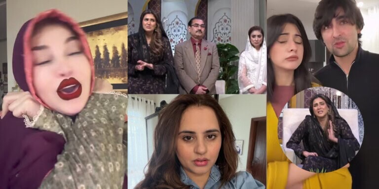 Celebrities Make Fun of  Fiza Ali’s Over Emotional Acting for Views