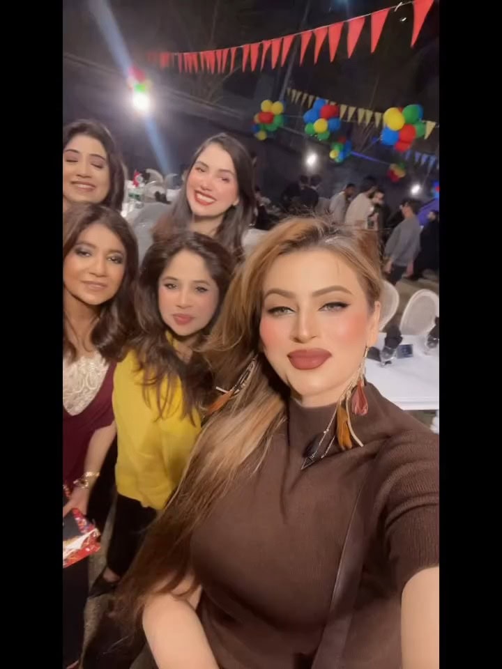 Fahad Mustafa Spotted With Wife Sana At Son’s Birthday