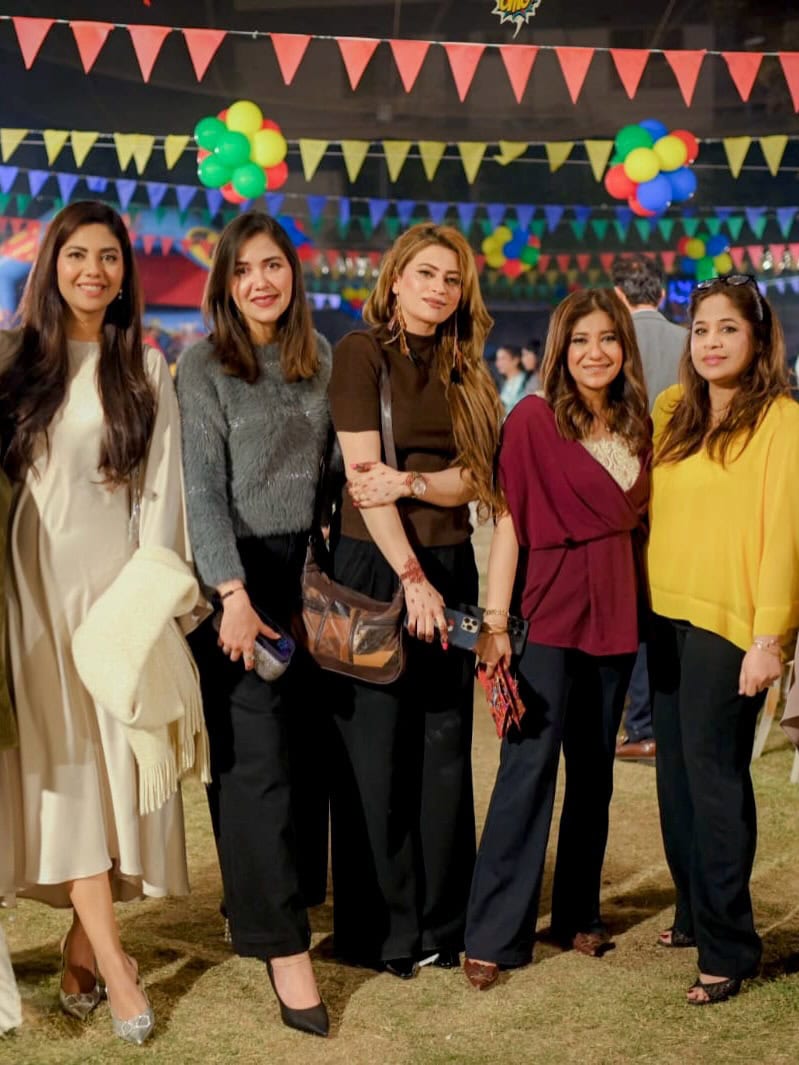 Fahad Mustafa Spotted With Wife Sana At Son’s Birthday