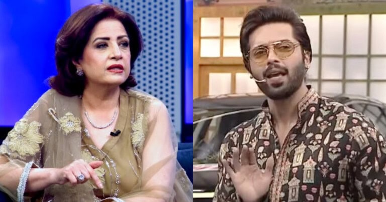 Fahad Mustafa’s Mocking Jibe At Atiqa Odho