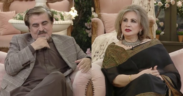Faryal Gohar & Jamal Shah Awkward Moments In Shan e Suhoor