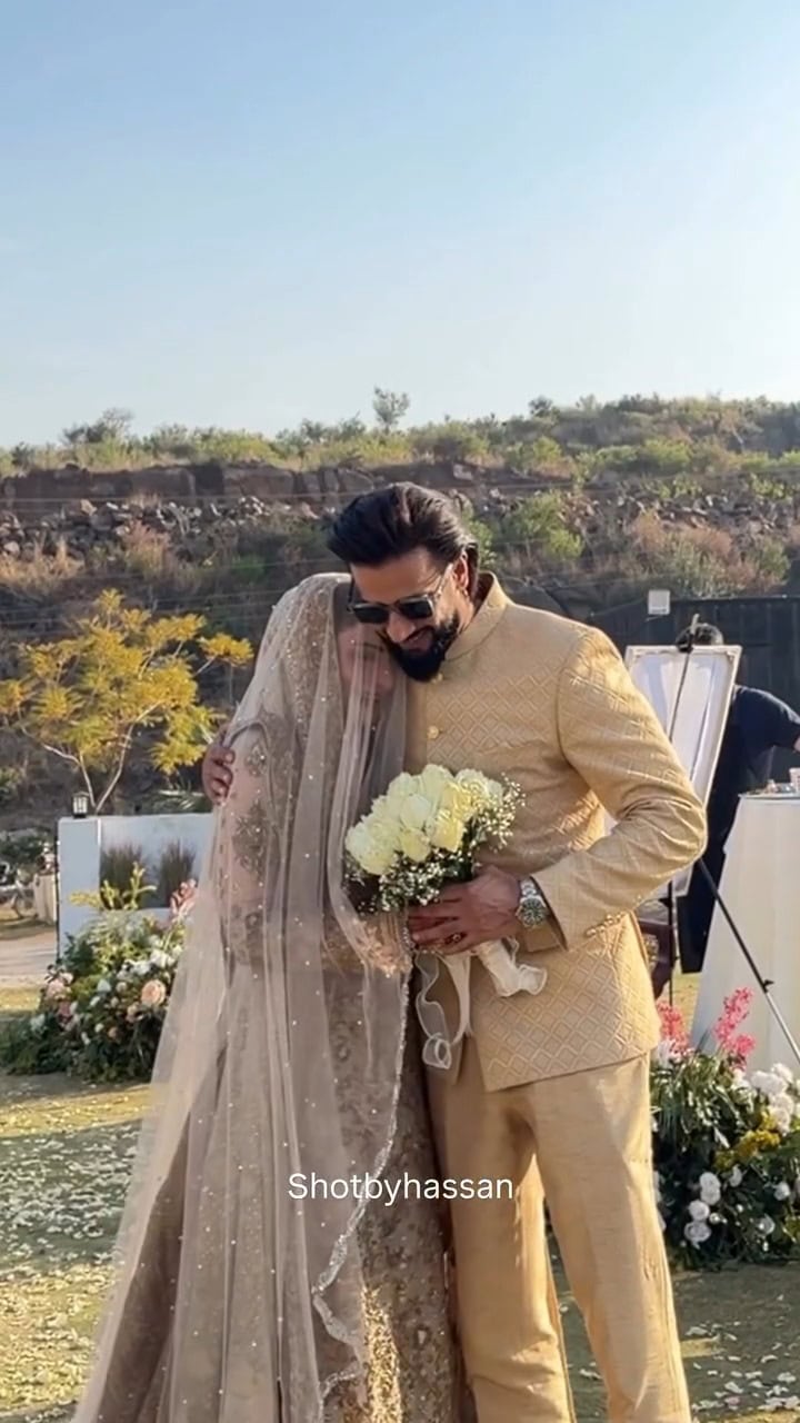 Imad Wasim & Nyla Rajah Wedding Moments