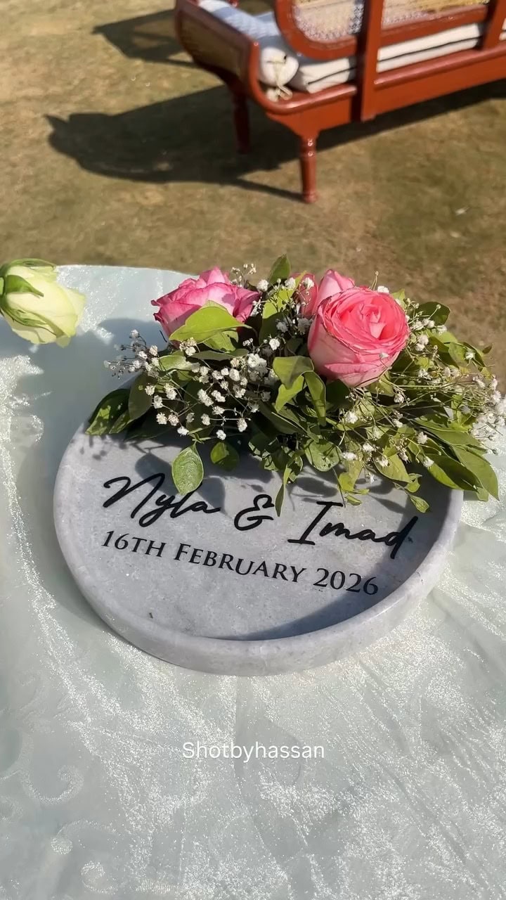 Imad Wasim & Nyla Rajah Wedding Moments