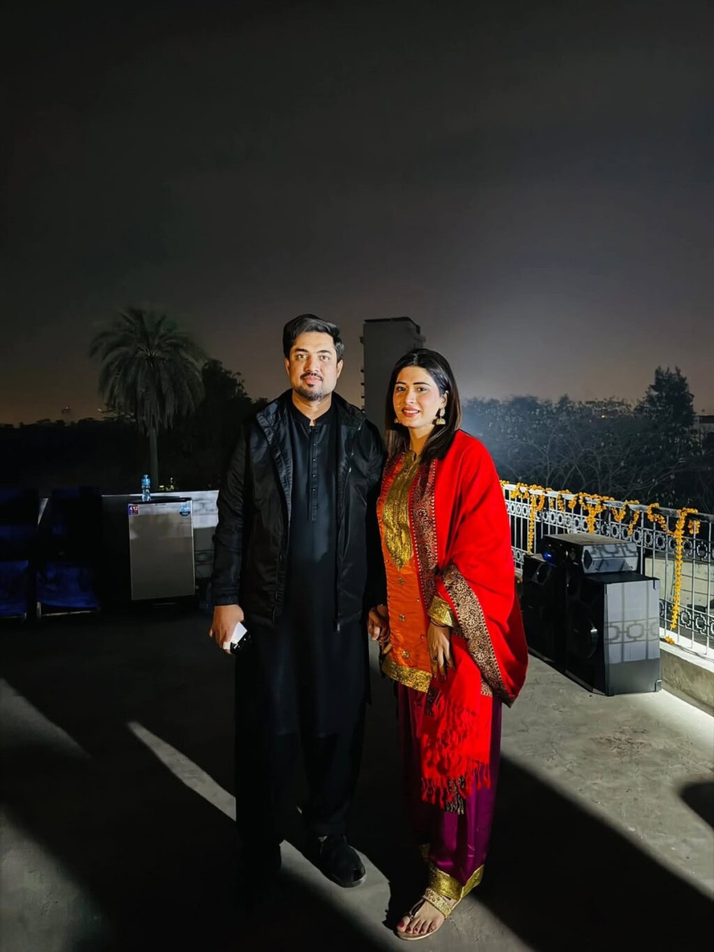 Iqrar Ul Hassan’s Three Wives Celebrate Basant Together