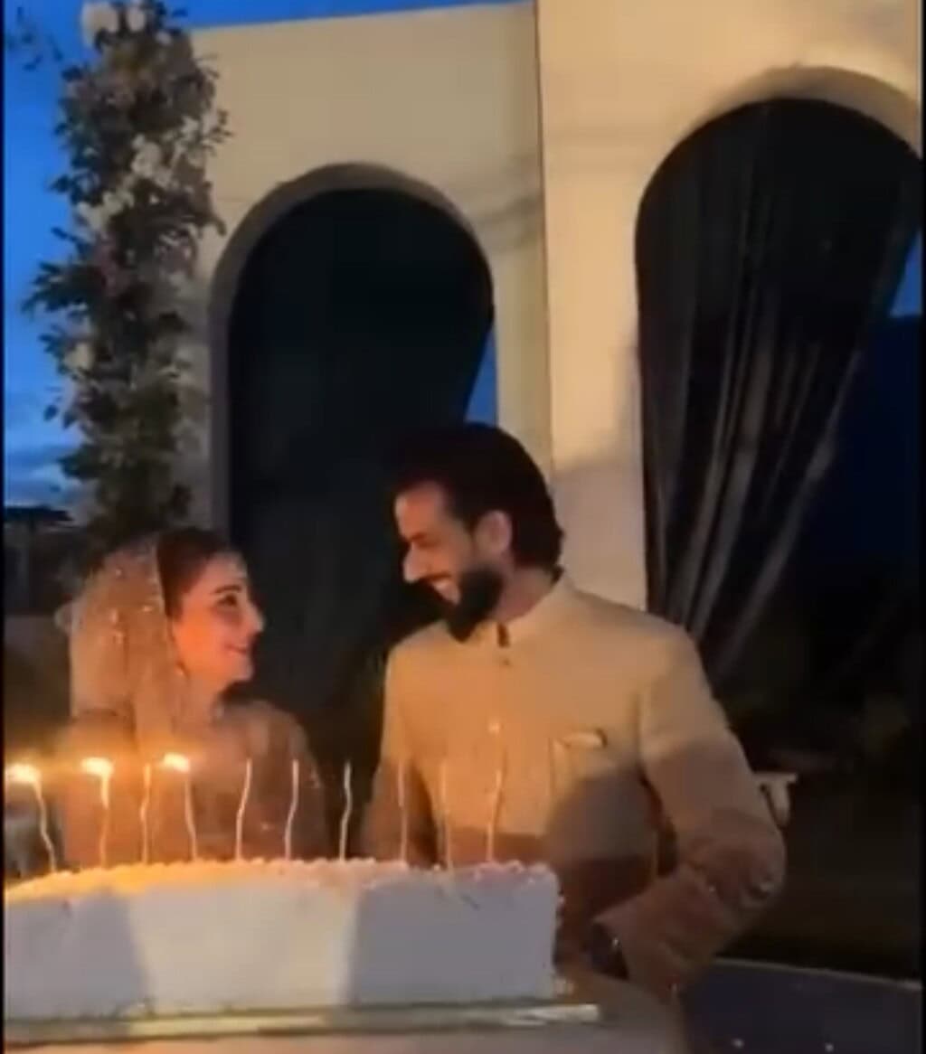 Sannia Asfaq Shares Imad Wasim’s Second Marriage Video