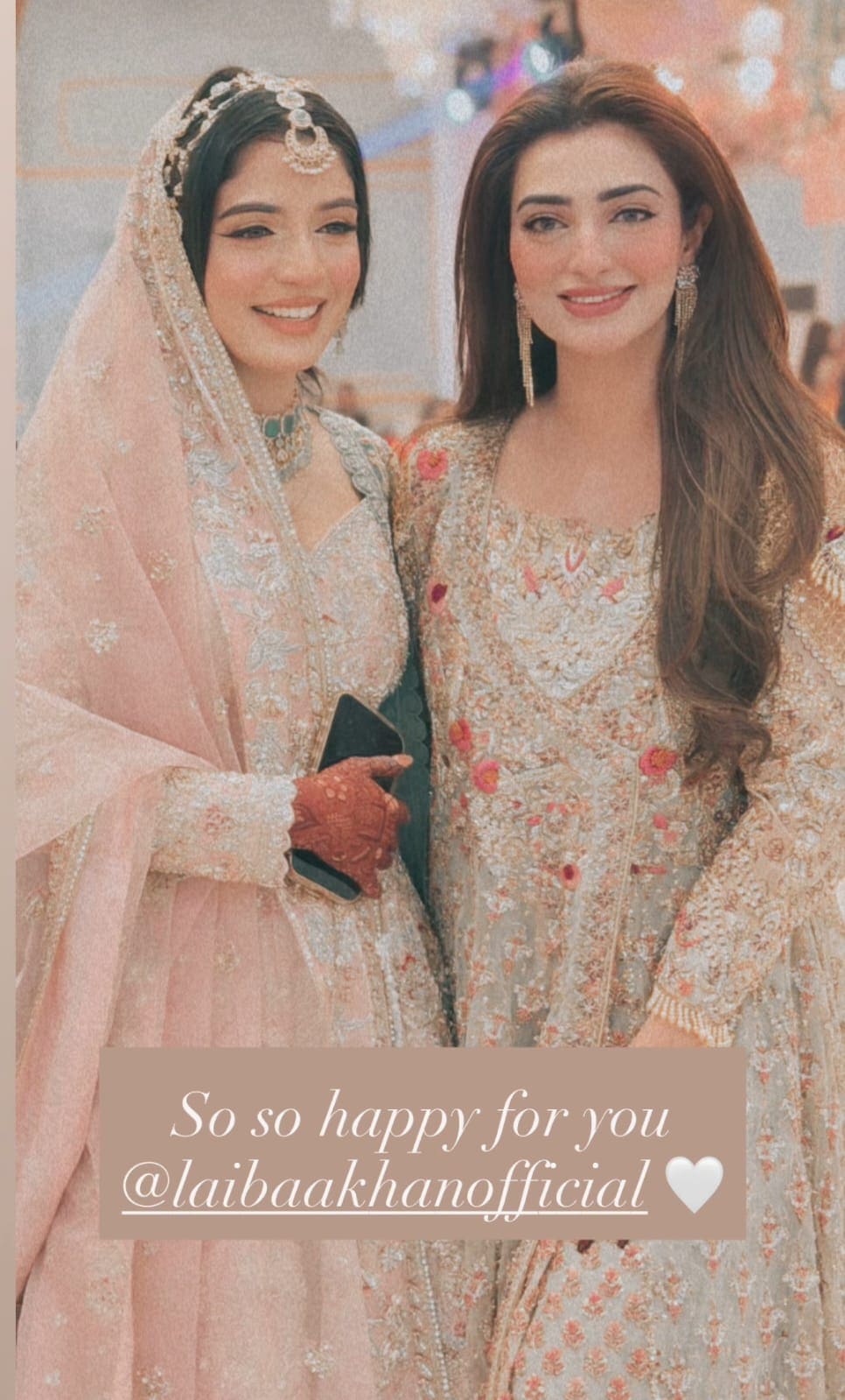 Laiba Khan Star-Studded Mehndi Pictures